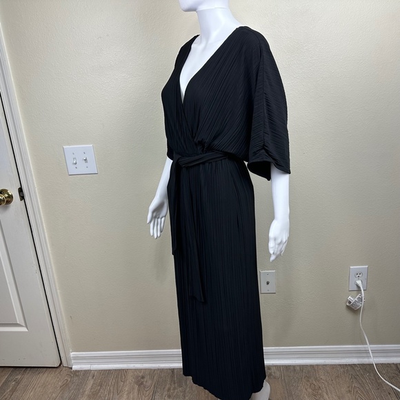 NWT & Other Stories Belted Back Slit Maxi Dress size 4 - Picture 4 of 9
